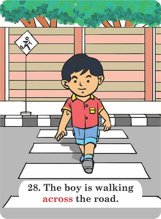 Brainy Bug Resources 90 Flashcards with App-Enabled Audio | Building Sentence Length, Grammar and Narration | Audio in English, Hindi, Tamil, Telugu, Punjabi, Kannada | Learn English - Image 5